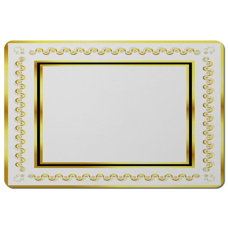 image 1 of Ancient Egyptian Gold Border (Placemat)