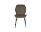 image 7 of San Diego Marble Top Dining Table with Jaydn Leather Chairs - Grey | Black
