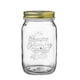 image 4 of Bormioli Rocco Quattro Stagioni Glass Preserving Jars - 1L - Clear - Pack of 4