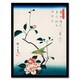 image 1 of Utagawa Hiroshige Framed Wall Art Print Camellia And Nightingale Home Décor