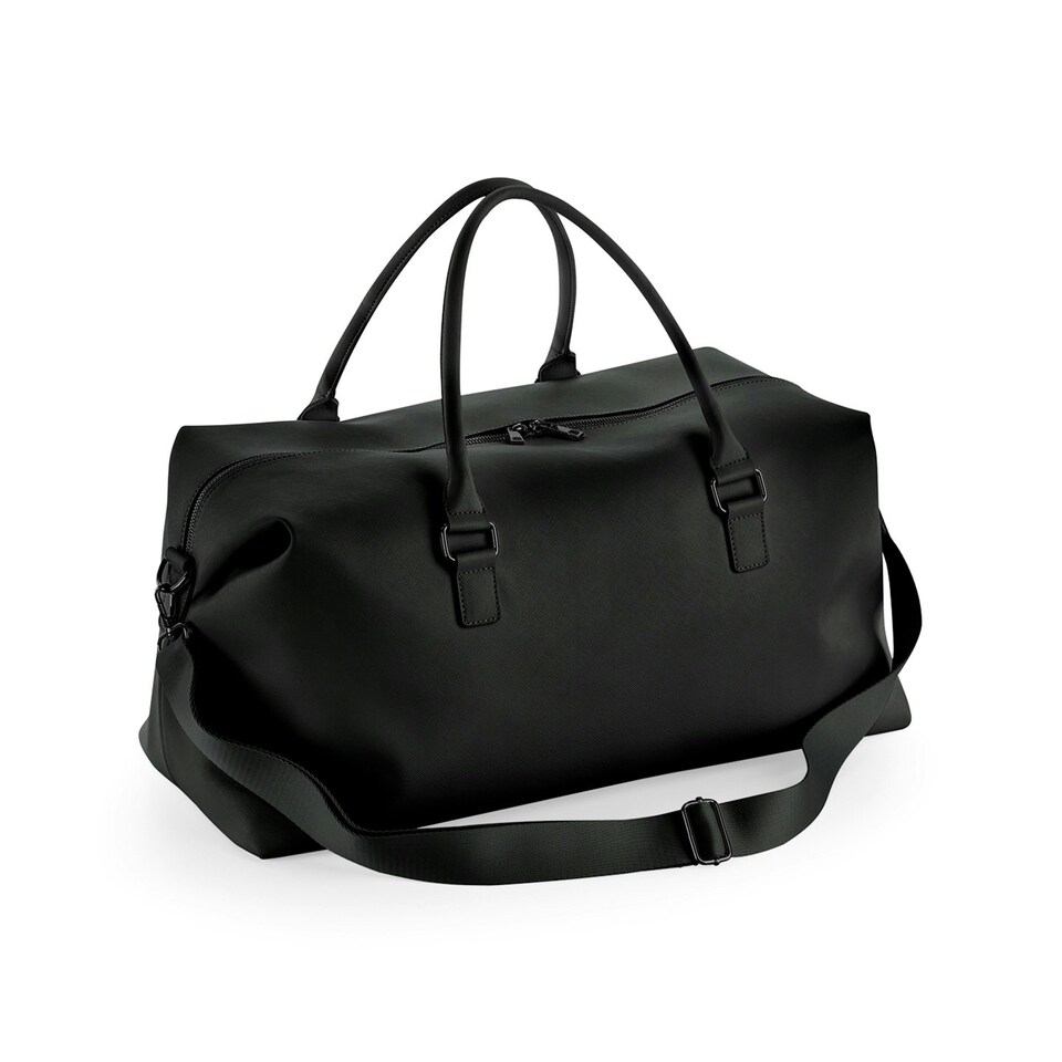 Bagbase Womens/Ladies Boutique Weekender Holdall - Black/Black - One Size Black | One Size