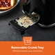 image 10 of GEEPAS 1.7L 3KW Cordless Electric Kettle, 900W 2 Slice Bread Toaster Combo Set Black