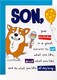 image 1 of Dog Illustration Pop Up Design Funny Son Birthday Card
