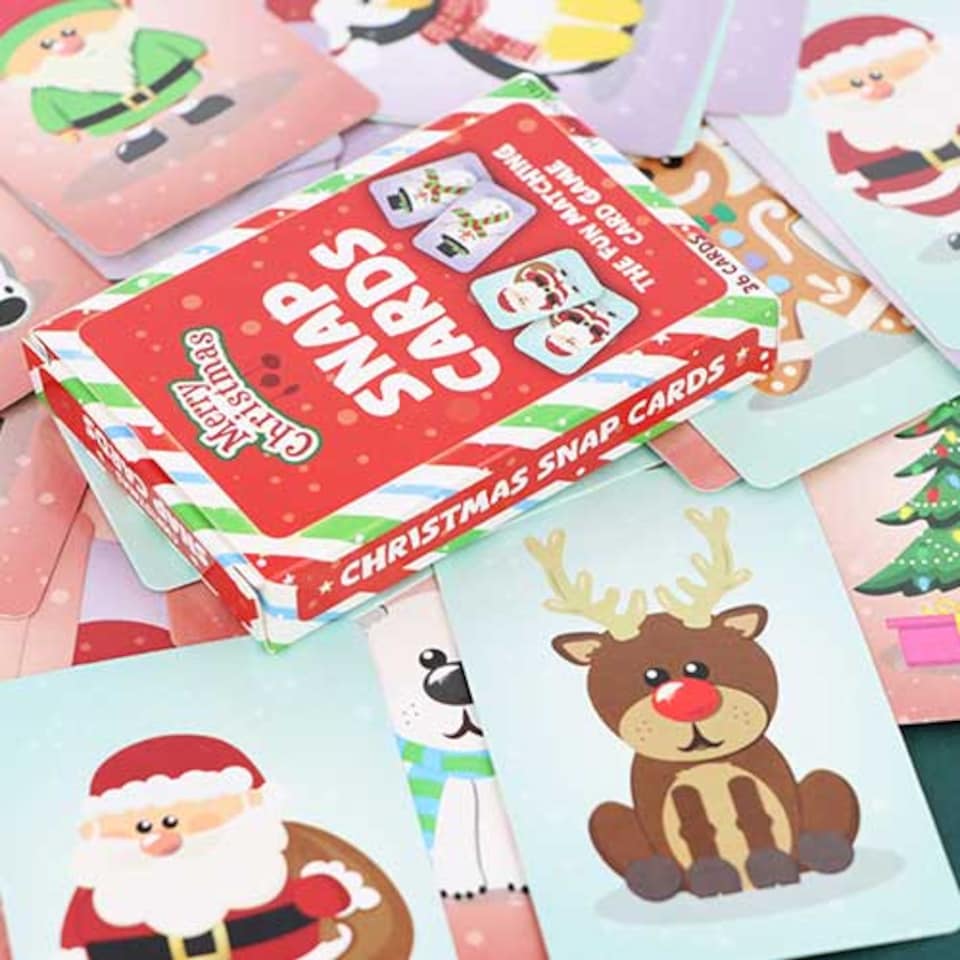 image 1 of Christmas Snap Card Game