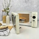 image 4 of Hamilton Beach 20L Retro Cream Microwave