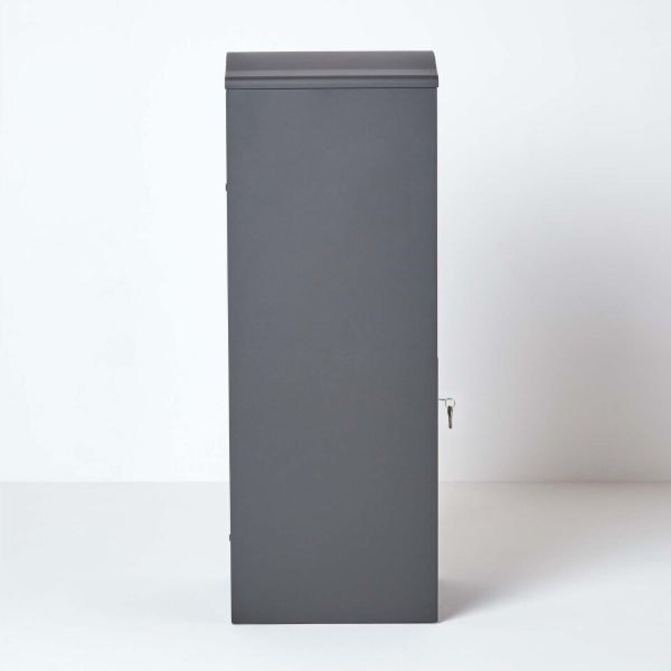 image 1 of SMART PARCEL BOX® Large Curved Top Front Access Dark Grey Grey