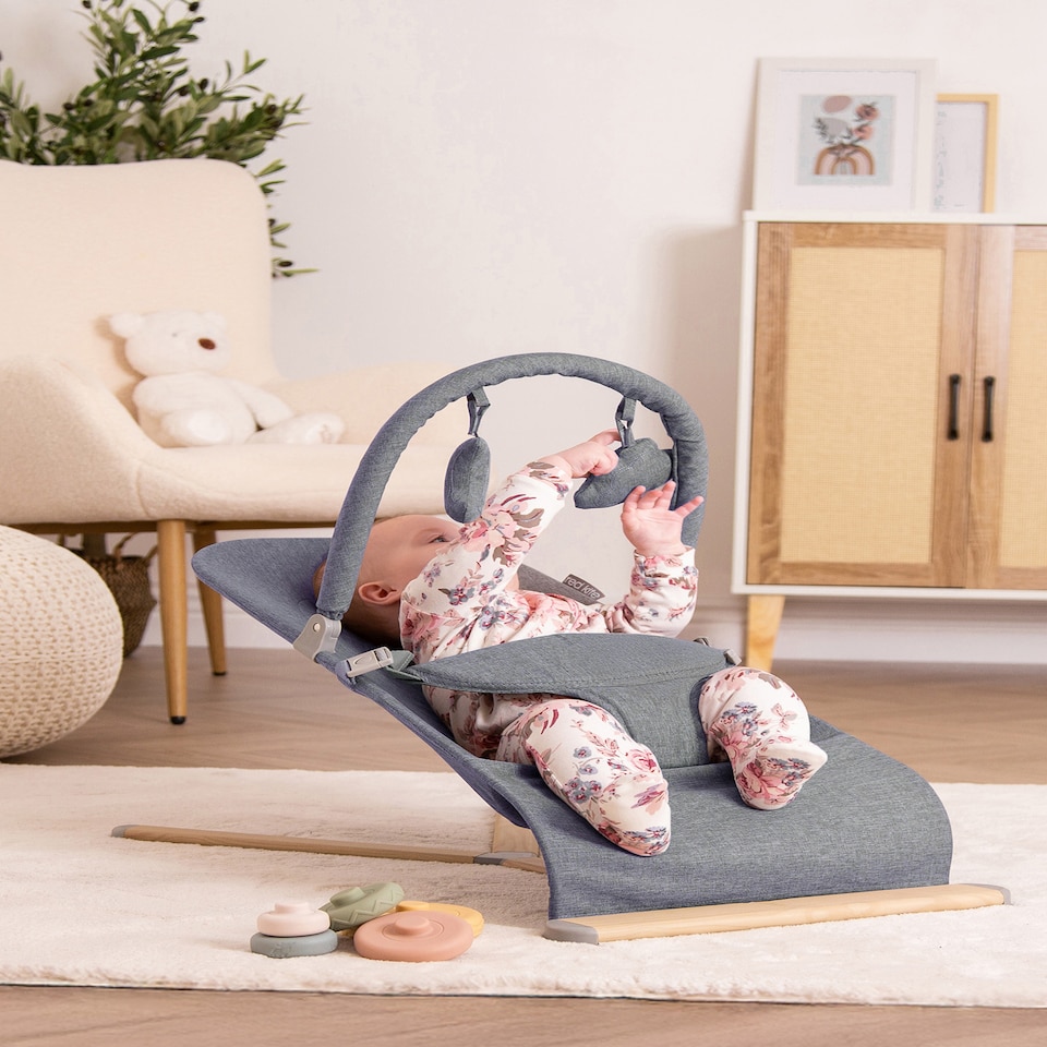 image 1 of Red Kite Baya Bouncer - Dove Grey | Grey | Grey | 1