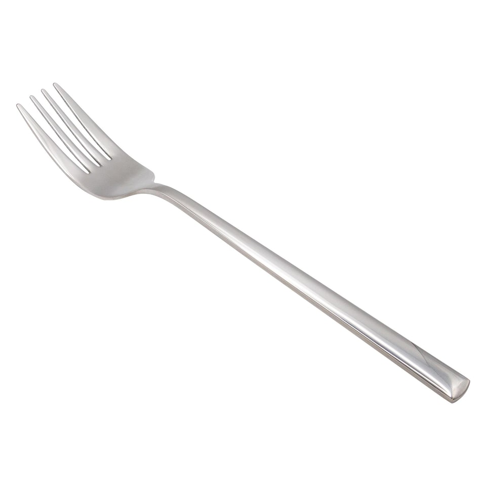 image 1 of Argon Tableware Tondo Stainless Steel Dinner Forks - 21.5cm - Pack of 6 | Silver | Silver