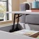 image 9 of Wooden Coffee Table With Lift Up Top Storage Area and Magazine Shelf | Grey