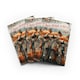 image 1 of Three Singing Foxes Birthday Card Woodland Karaoke Set of 3 Greeting Cards Blank