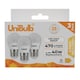 image 1 of UniBulb LED Golf Ball E27 470lm 4.2W 2700K (Warm White) Light Bulb - Pack of 3