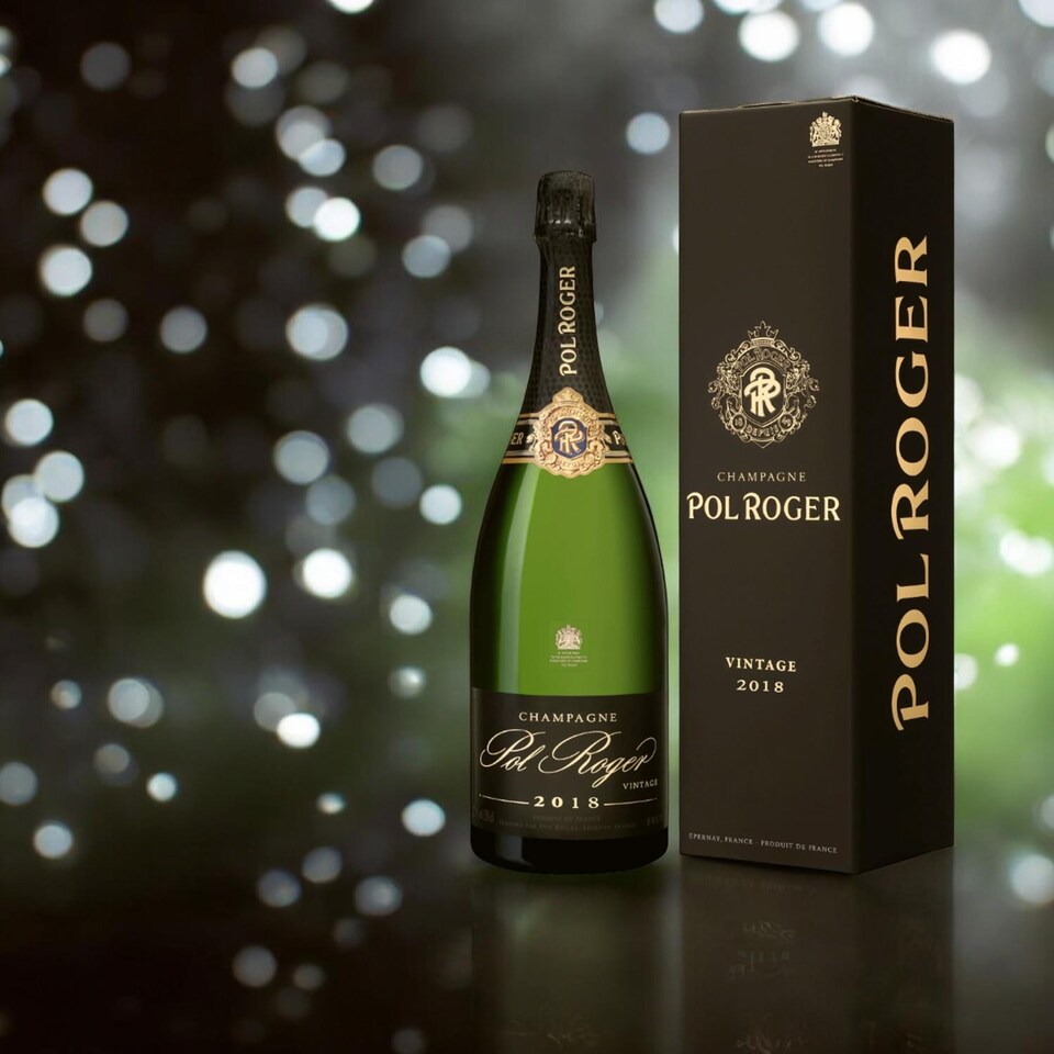 image 1 of Pol Roger - Vintage 2018 Champagne (Gift Box) (1.5 Litre Magnum)