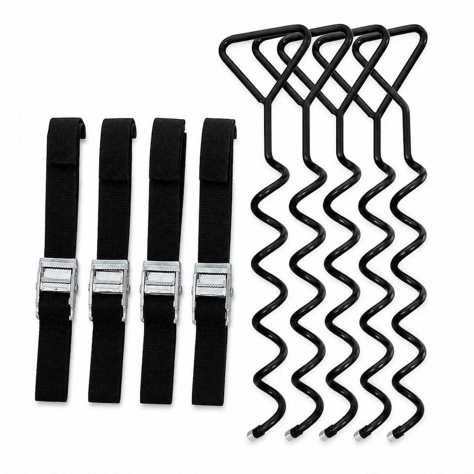 image 1 of JumpPRO® Trampoline Winter Tie Down Kit