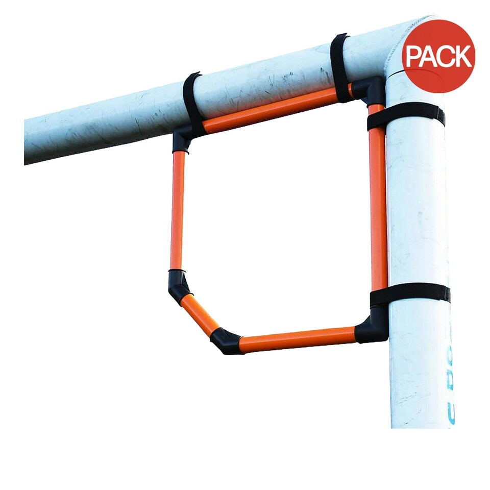 image 1 of Precision Top Bins Football Corner Targets (Pack of 2) - Orange/Black - One Size