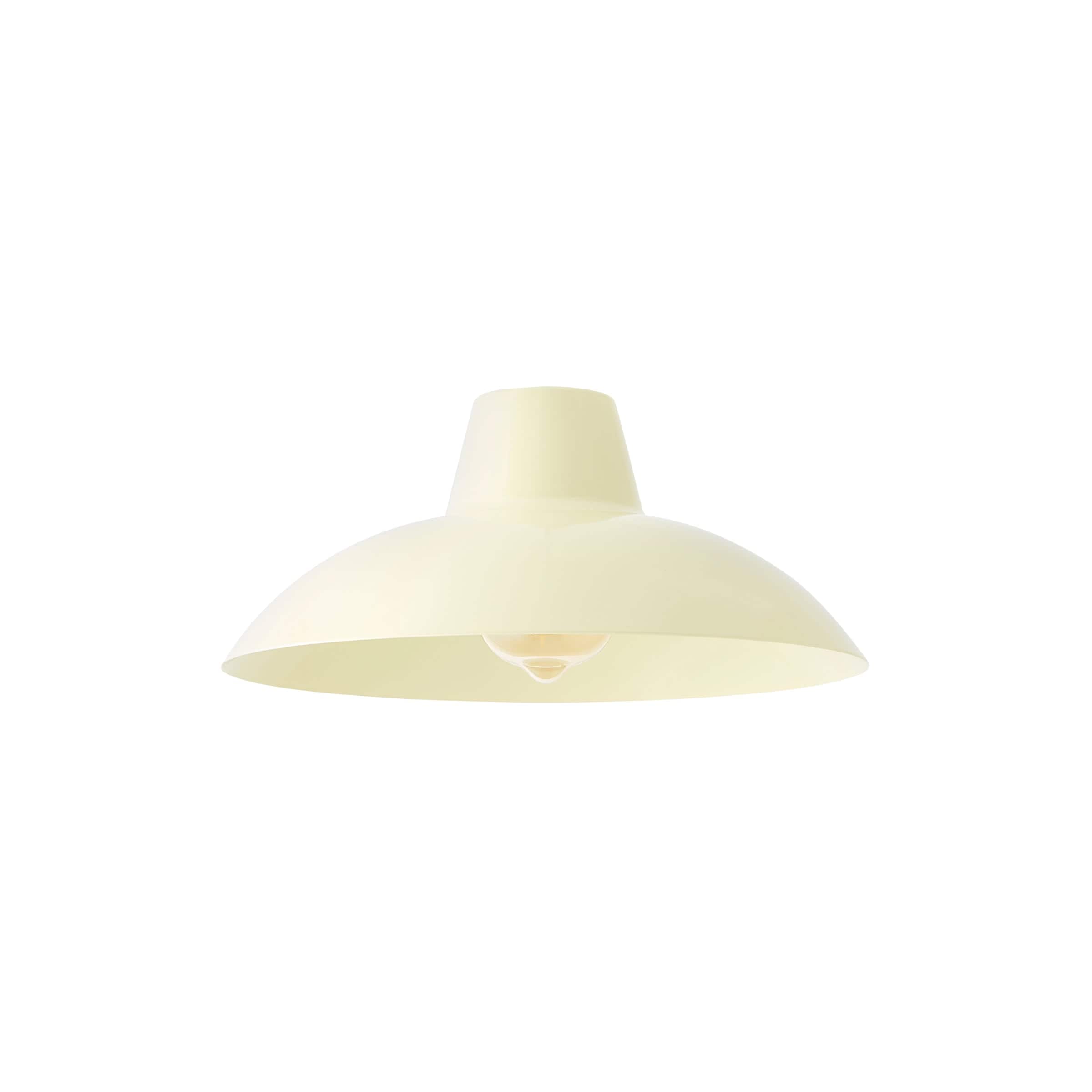 ValueLights Civic Cream Easy Fit Ceiling Pendant Shade Cream