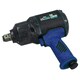 image 2 of 3/4" Drive Air Impact Wrench Gun 2000 Nm + 12 Sockets 24 - 41mm + Extensions