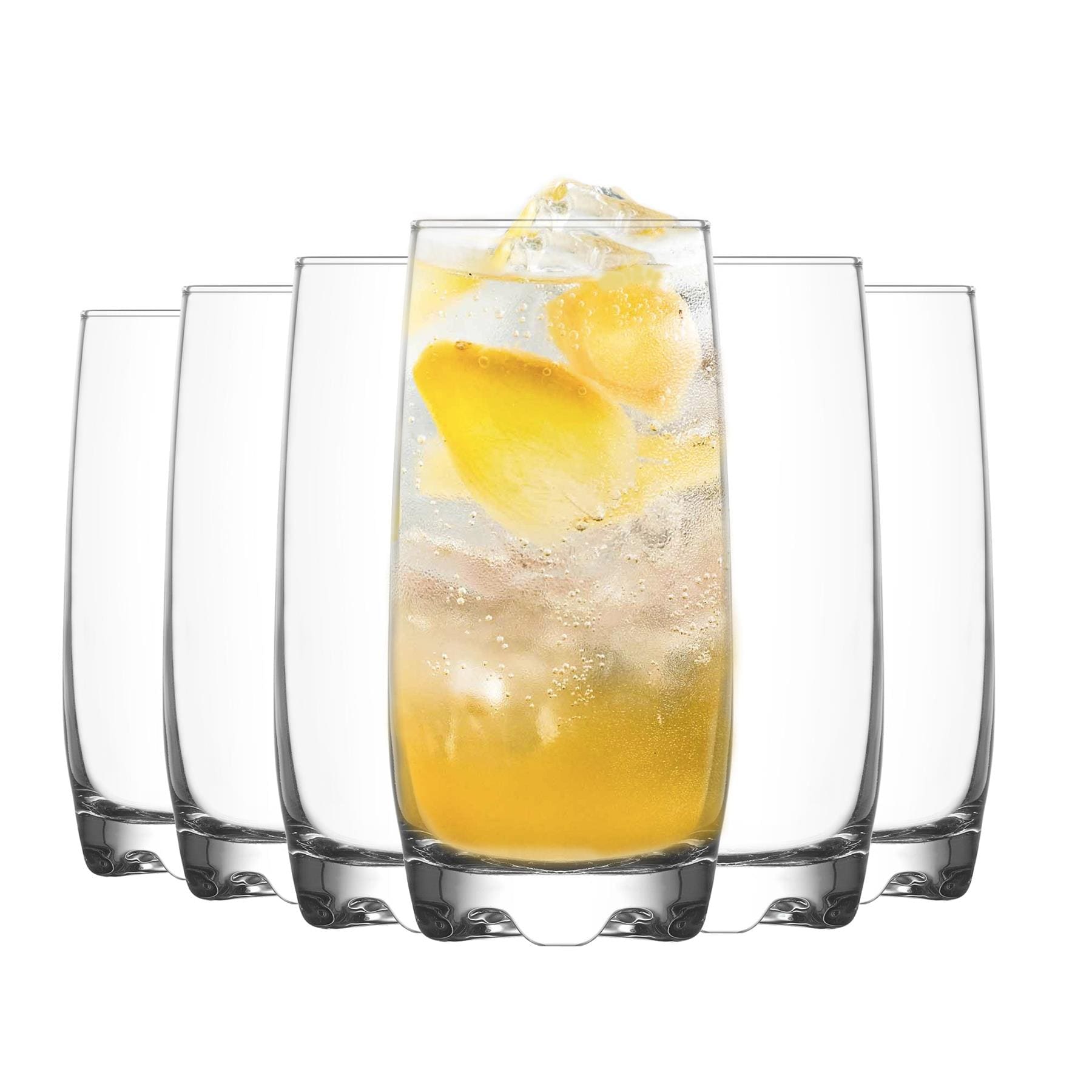 LAV Adora Highball Glasses - 390ml - Clear - Pack of 12