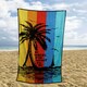 image 2 of Palm Tree Beach Towel 85x160cm Multi | One size