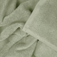 image 2 of Luxury Zero Twist Egyptian Cotton Bath Sheet 100 x 150cm - Extra Large Bath Towel Green | Sage Green | Bath sheet