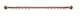 image 3 of Lister Cartwright 28mm Antique Copper Extendable Metal Curtain Pole Set Rings with Ribbed Ball Finial (120 - 210 cm)