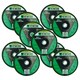 image 1 of 80 Grit Flap Discs Sanding Grinding Rust removing for 9" (230mm) Grinders 10 Pack