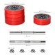 image 7 of HOMCOM 30KGS Dumbbell & Barbell  Adjustable Ergonomic Set Exercise in Home Gym
