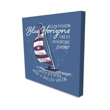 Blue horizons (Canvas Prints) 50cm x 35cm