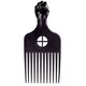 image 1 of Kobe Fist Plastic-Prong Afro Comb