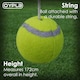 image 6 of 2 Player Garden Swing Tennis Ball & Bat Game Set
