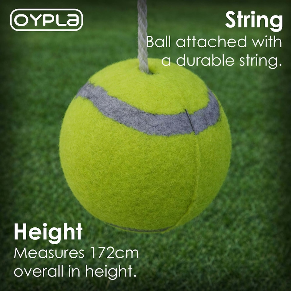 image 1 of 2 Player Garden Swing Tennis Ball & Bat Game Set