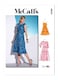 image 1 of McCall's 8321 Paper Sewing Pattern – Women’s Dress, UK Sizes 16–18–20–22–24, Intermediate