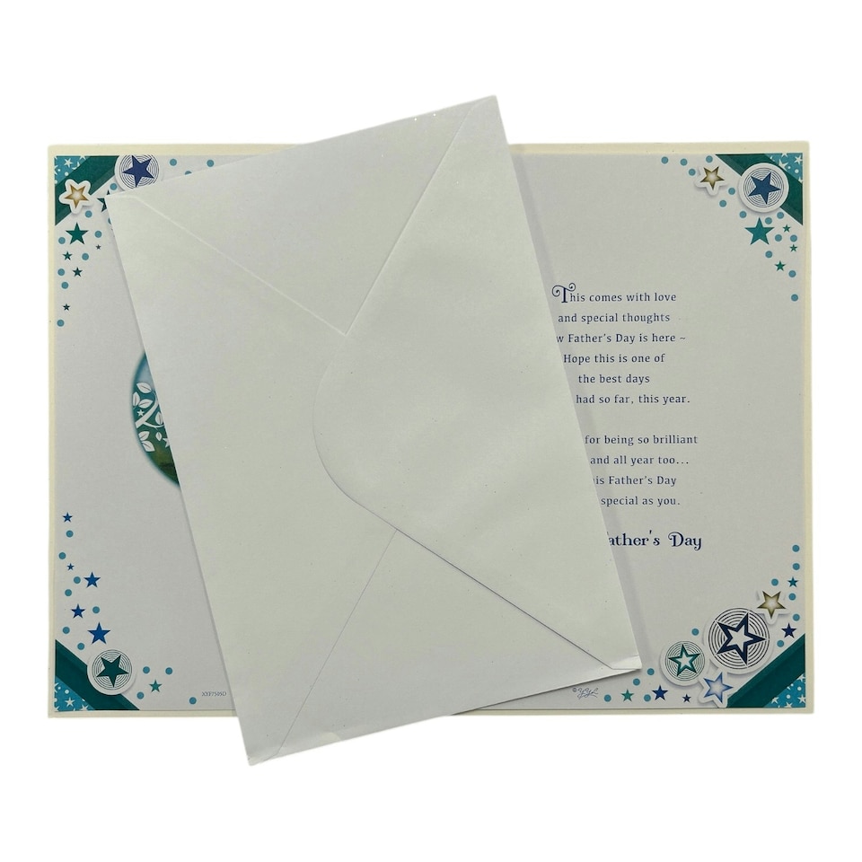 image 1 of For A Special Dad Teddy With Laptop Design Father's Day Card