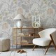 image 1 of Superfresco Easy Richmond Sandstone Trees Wallpaper Cream | Cream