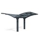 image 2 of Carport Arizona Breeze Double Wings and Arch - Polycarbonate - L495 x W578 x H273.5 cm | Black