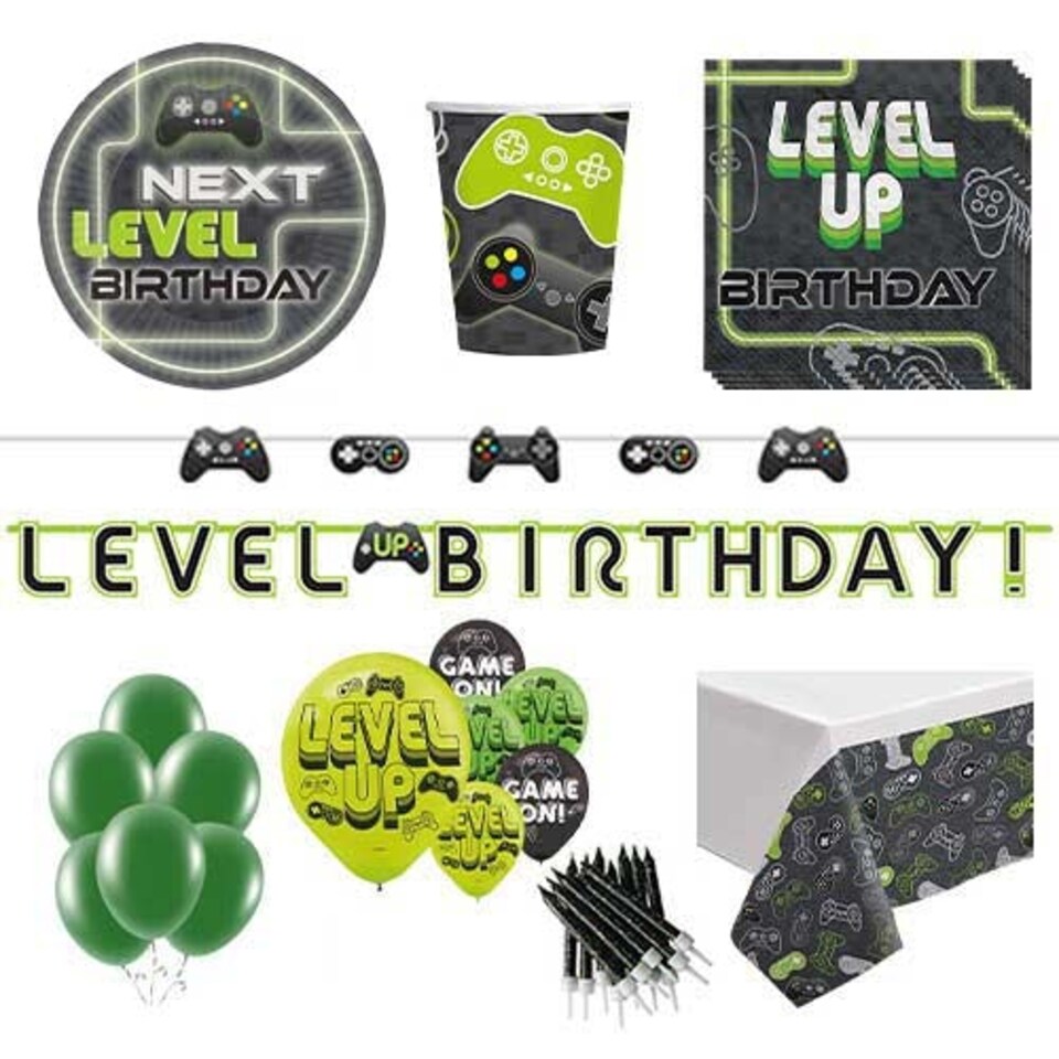 Level Up 16 Person Deluxe Party Pack