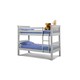 image 2 of Premier Dove Grey Bunk Bed 3ft (90cm)