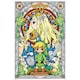 image 1 of The Legend Of Zelda Stained Glass Poster - Multicoloured - 91cm x 61cm 91cm x 61cm