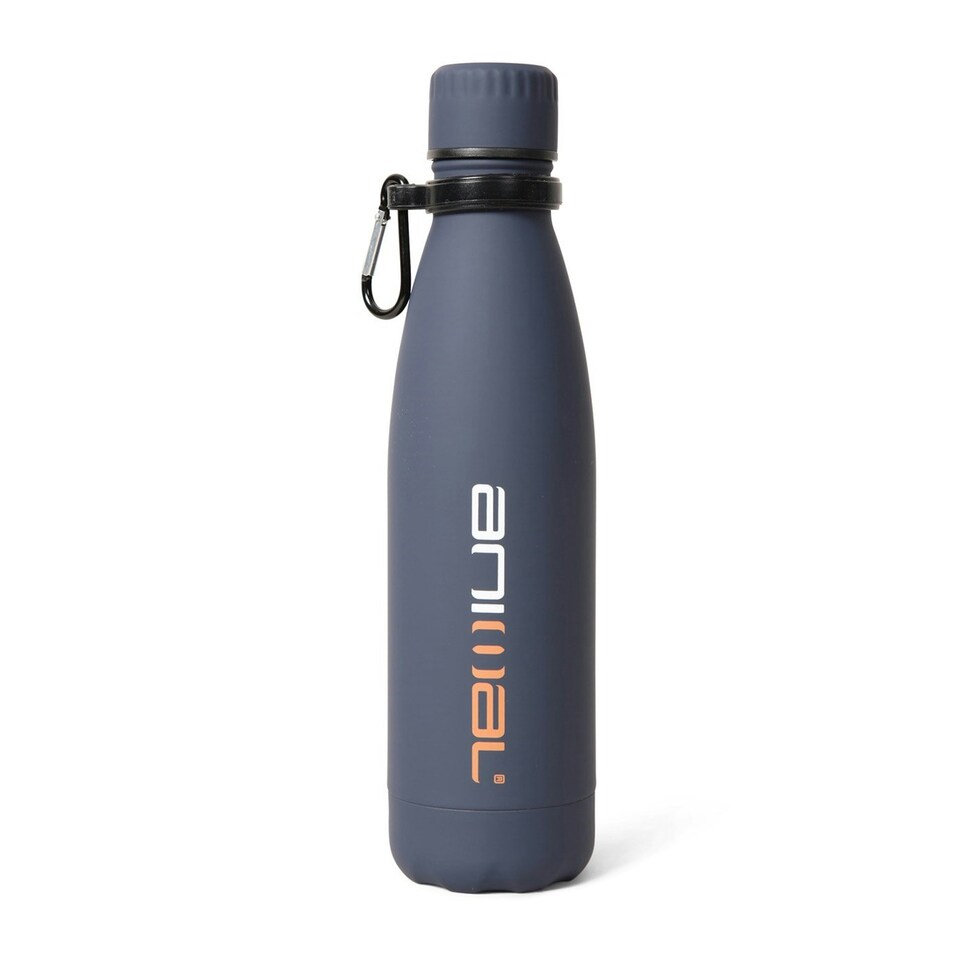 Animal Rubber 480ml Water Bottle - Navy - One Size
