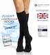 image 7 of aZengear Compression Socks for Women & Men (20-30 mmHg), Knee-High Flight Socks