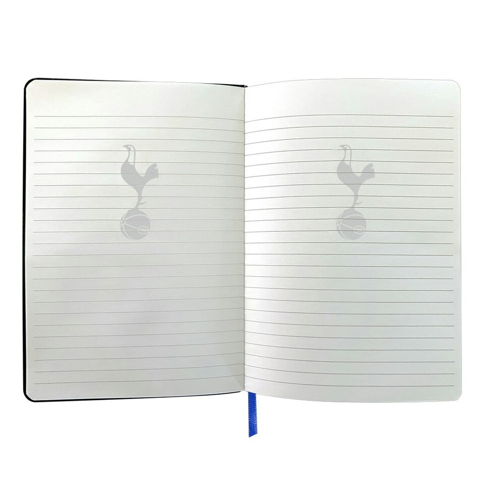 image 1 of Tottenham Hotspur FC Team A5 Notepad - Black/Blue - One Size