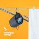 image 4 of Livivo Waterproof Peg Bag with 50 Heavy Duty Pegs