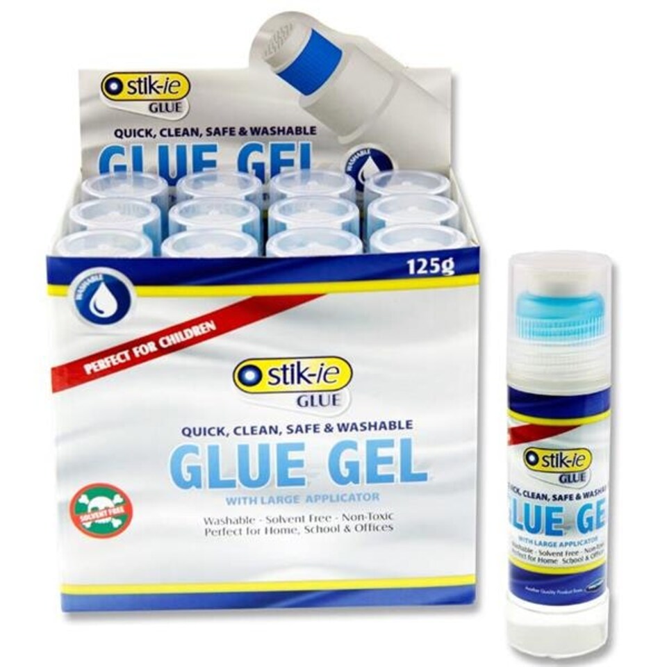 image 1 of 125g Clear Liquid Glue Gel by Stik-ie