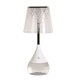 image 5 of Aromatize LED Colour Changing Etched Shade Glitter Lamp Multi
