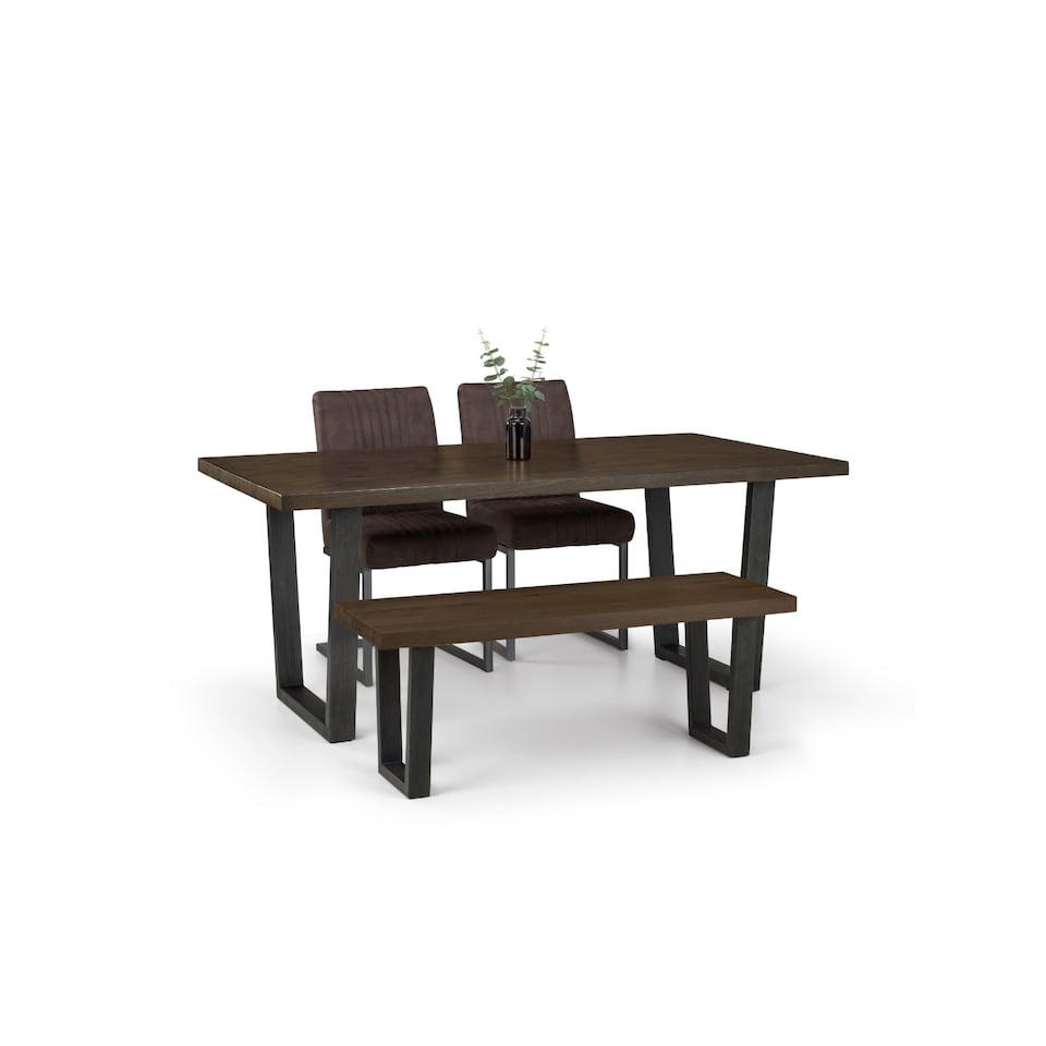 image 1 of Brooklyn Dining Table - Dark Oak