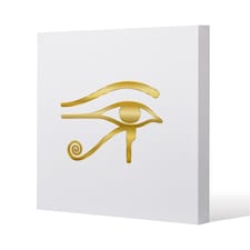 Eye Of Horus (Canvas Print) / 90 x 90 x 4cm | Multi