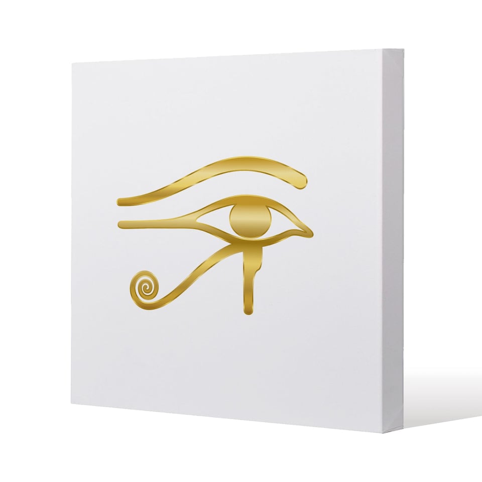 Eye Of Horus (Canvas Print) / 90 x 90 x 4cm | Multi