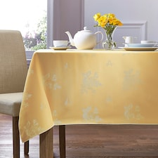 Charlotte Thomas Cezanne Tablecloth Lemon CT Insert - 178 x 274cm