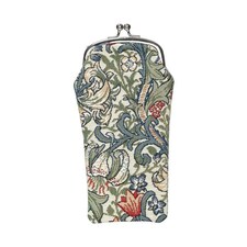 Signare Glasses Pouch William Morris Golden Lily Cream