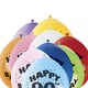 image 2 of Unique Party Happy 90th Birthday Latex Balloons (Pack of 10) - Multicoloured - One Size