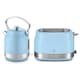image 1 of Swan Retro Revive Blue Traditional Kettle & 2 Slot Toaster Set